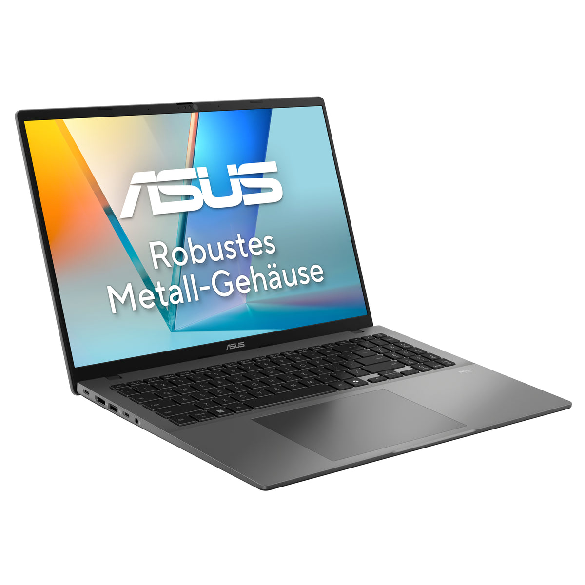 ASUS Vivobook S16 M3607GA-SH004W Copilot+ PC AMD Ryzen AI 7 445 Portátil 40,6 cm (16") Full HD 32 GB DDR5-SDRAM 1 TB SSD Wi-Fi 6 (802.11ax) Windows 11 Home Gris QWERTZ Alemán (3)