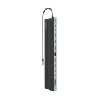 AISENS ASUC-13P042-GR base para portátil y replicador de puertos Alámbrico USB 3.2 Gen 1 (3.1 Gen 1) Type-C Gris (4)