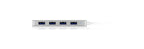 ICY BOX IB-HUB1425-C3 USB 3.2 Gen 1 (3.1 Gen 1) Type-C 5000 Mbit/s Plata (9)