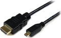 Startech HDADMM3M - 2x Macho, Negro, Cable HDMI con Ethernet
