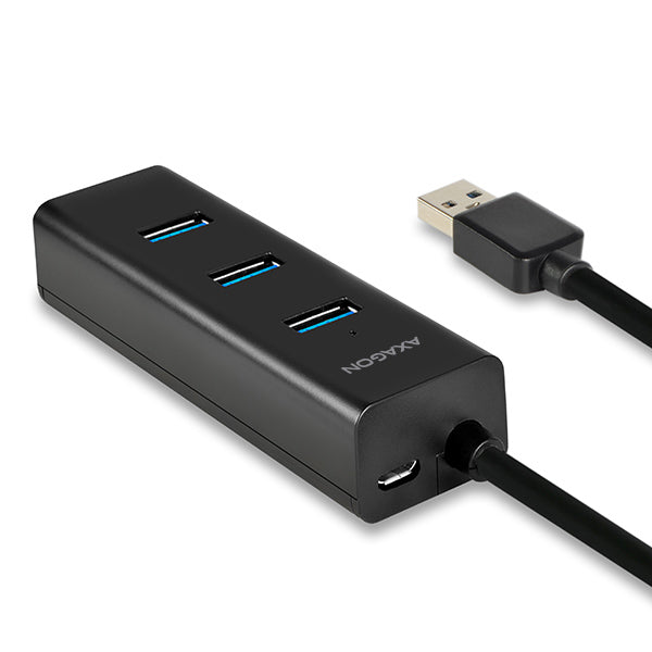 Axagon HUE-S2B hub de interfaz USB 3.2 Gen 1 (3.1 Gen 1) Type-A 5000 Mbit/s Negro (2)