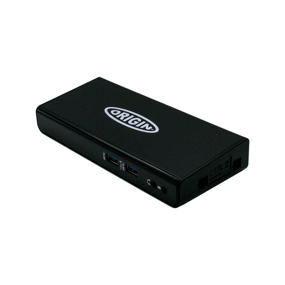 Origin Storage ACP71EUZA-OS base para portátil y replicador de puertos Acoplamiento USB 3.2 Gen 1 (3.1 Gen 1) Type-A Negro
