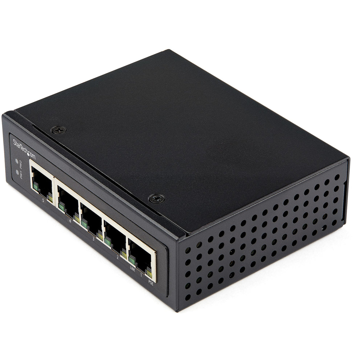 StarTech.com IESC1G50UP switch No administrado Gigabit Ethernet (10/100/1000) Energía sobre Ethernet (PoE) Negro