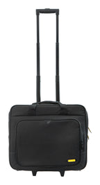 Techair Classic essentia 17.3" Maletín con ruedas Negro