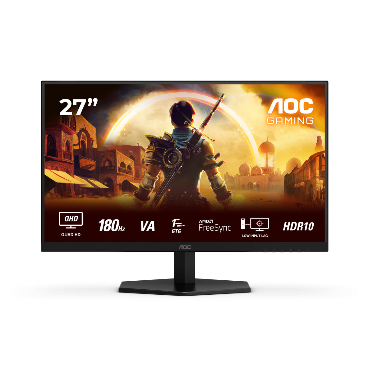 AOC G4 Q27G42XNE pantalla para PC 68,6 cm (27") 2560 x 1440 Pixeles Quad HD LED Negro, Rojo