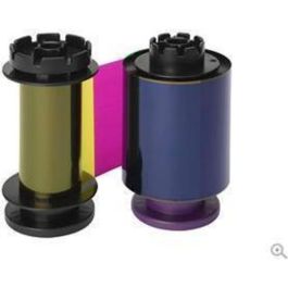 Evolis color ribbon (YMCFK) retransfer