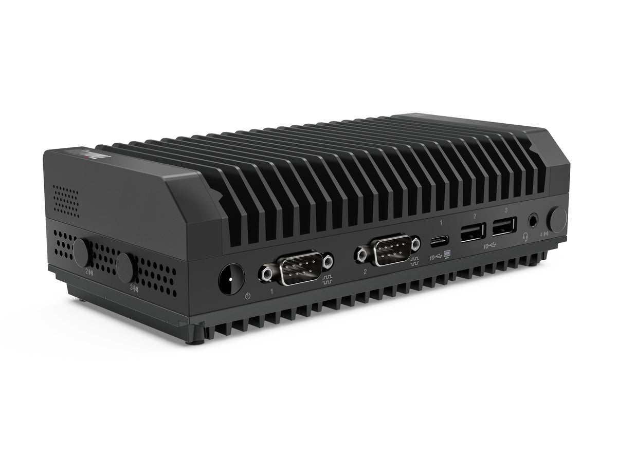 Lenovo ThinkEdge SE30 Intel® Celeron® 6305E 8 GB DDR4-SDRAM 256 GB SSD Windows 11 IoT Enterprise Mini PC Negro (6)