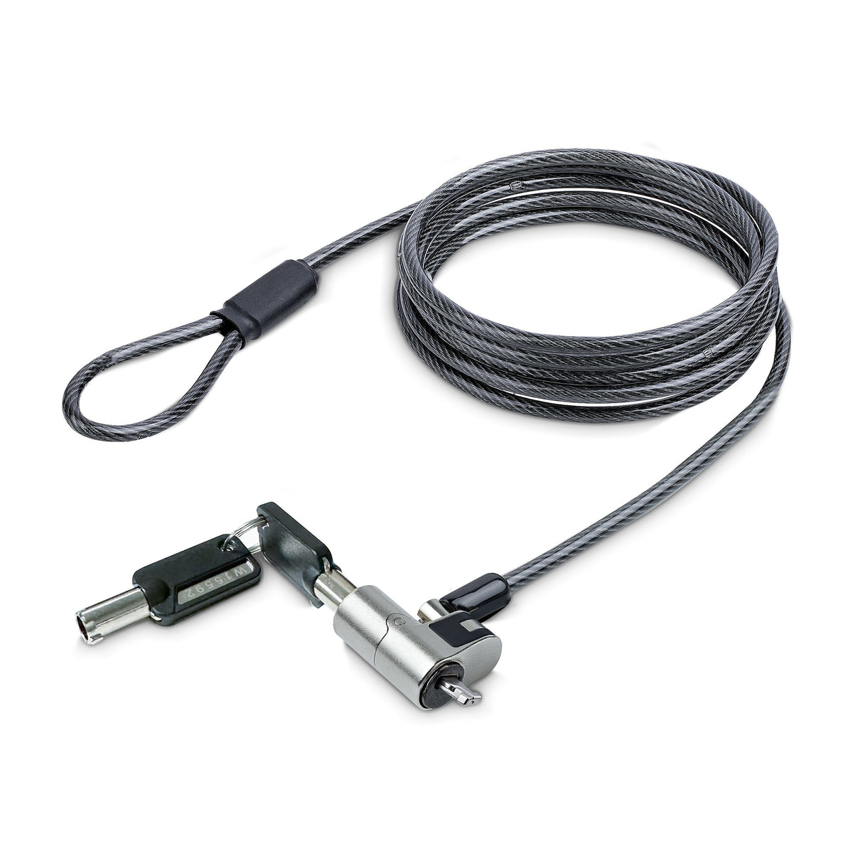 StarTech.com NANOK-LAPTOP-LOCK cable antirrobo Negro, Plata