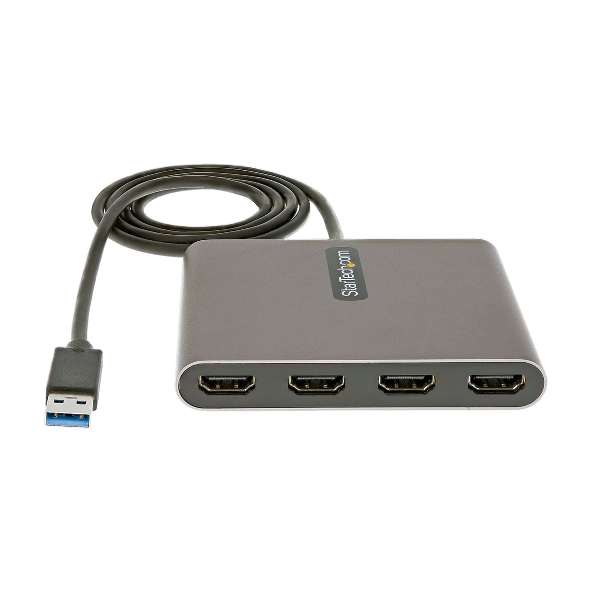 StarTech.com USB32HD4 Adaptador gráfico USB 1920 x 1080 Pixeles Gris