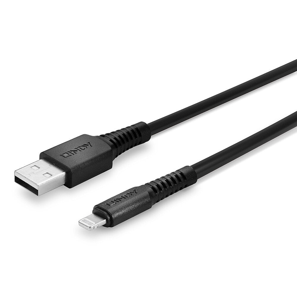 Lindy 31321 cable de conector Lightning 2 m Negro (6)