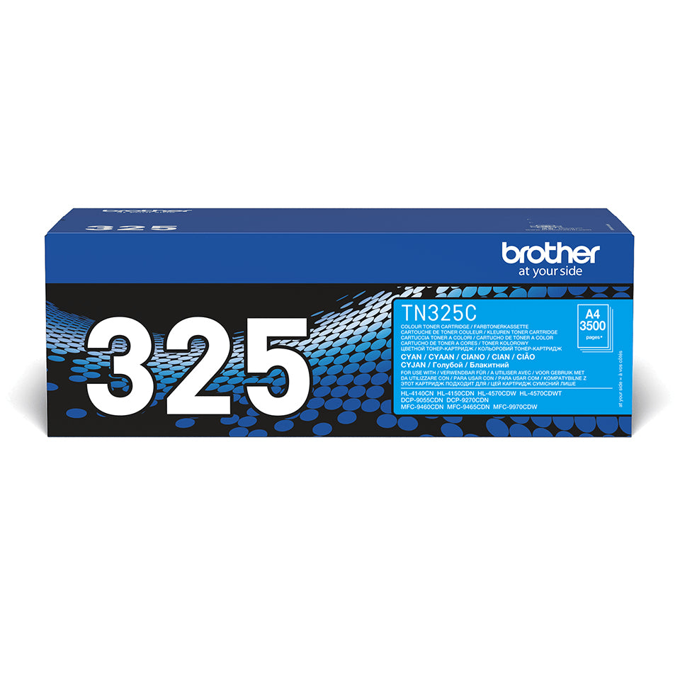 Brother TN-325C cartucho de tóner 1 pieza(s) Original Cian (2)
