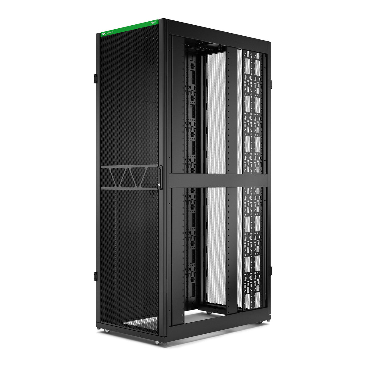 APC AR3357B2 armario rack 48U Rack o bastidor independiente Negro (5)