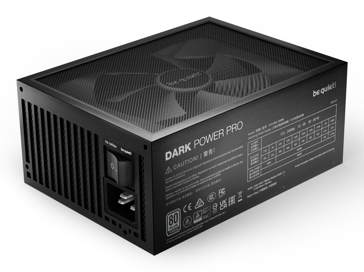 be quiet! Dark Power Pro 13 | 1600W unidad de fuente de alimentación 20+4 pin ATX ATX Negro (3)