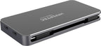 Hypertec ProDock HYP-USBCPD-E4 base para portátil y replicador de puertos Alámbrico USB 3.2 Gen 1 (3.1 Gen 1) Type-C Plata (3)