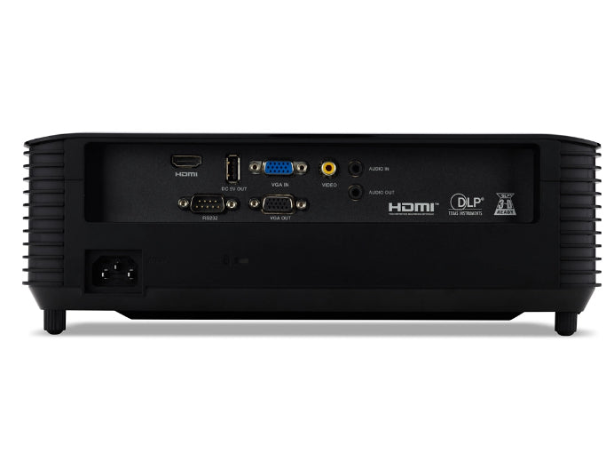 Acer X1128H DLP 3D SVGA 4500Lm 20000/1 Proyector de alcance estándar 4800 lúmenes ANSI SVGA (800x600) Negro (6)