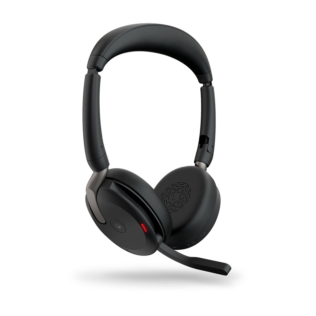 Jabra Evolve2 65 Flex Auriculares Inalámbrico Diadema Oficina/Centro de llamadas USB tipo A Bluetooth Base de carga