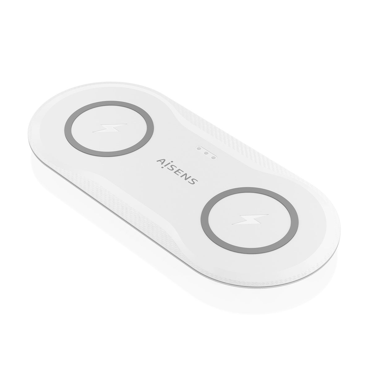 AISENS ASCH-15W2WC059-W cargador de dispositivo móvil Auriculares, Smartphone Cargador inalámbrico Interior (2)
