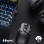 HyperX Pulsefire Haste 2 Core Wireless Black/Black Gaming Mouse ratón Juego Ambidextro USB tipo A 3600 DPI (7)