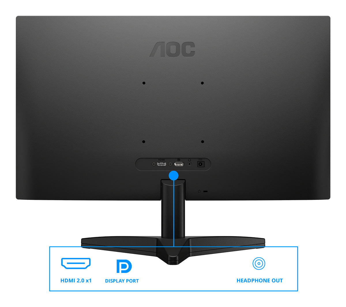 AOC B3 Q24B36X pantalla para PC 60,5 cm (23.8") 2560 x 1440 Pixeles Quad HD LED Negro (3)