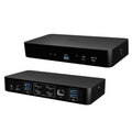 i-tec CAINTGDUAL4KDOCPD base para portátil y replicador de puertos Alámbrico USB 3.2 Gen 1 (3.1 Gen 1) Type-C Negro