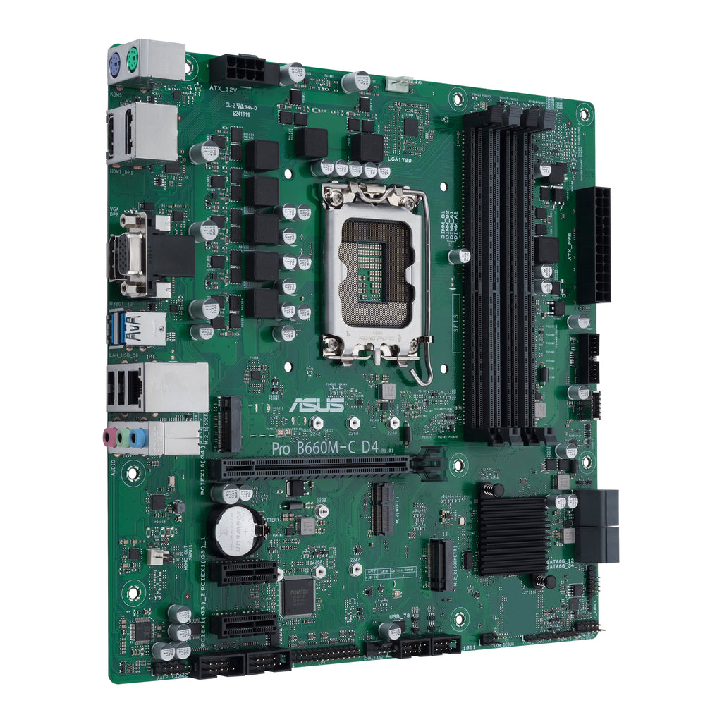 ASUS PRO B660M-C D4-CSM Intel B660 LGA 1700 micro ATX (3)