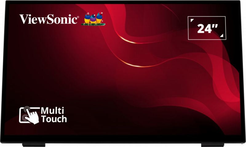 Viewsonic TD2465 pantalla de señalización Panel plano interactivo 61 cm (24") LED 250 cd / m² Full HD Negro Pantalla táctil (2)