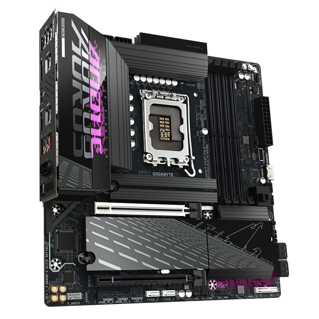 GIGABYTE B860M AORUS ELITE WIFI6E Intel B860 LGA 1851 (Socket V1) micro ATX (4)