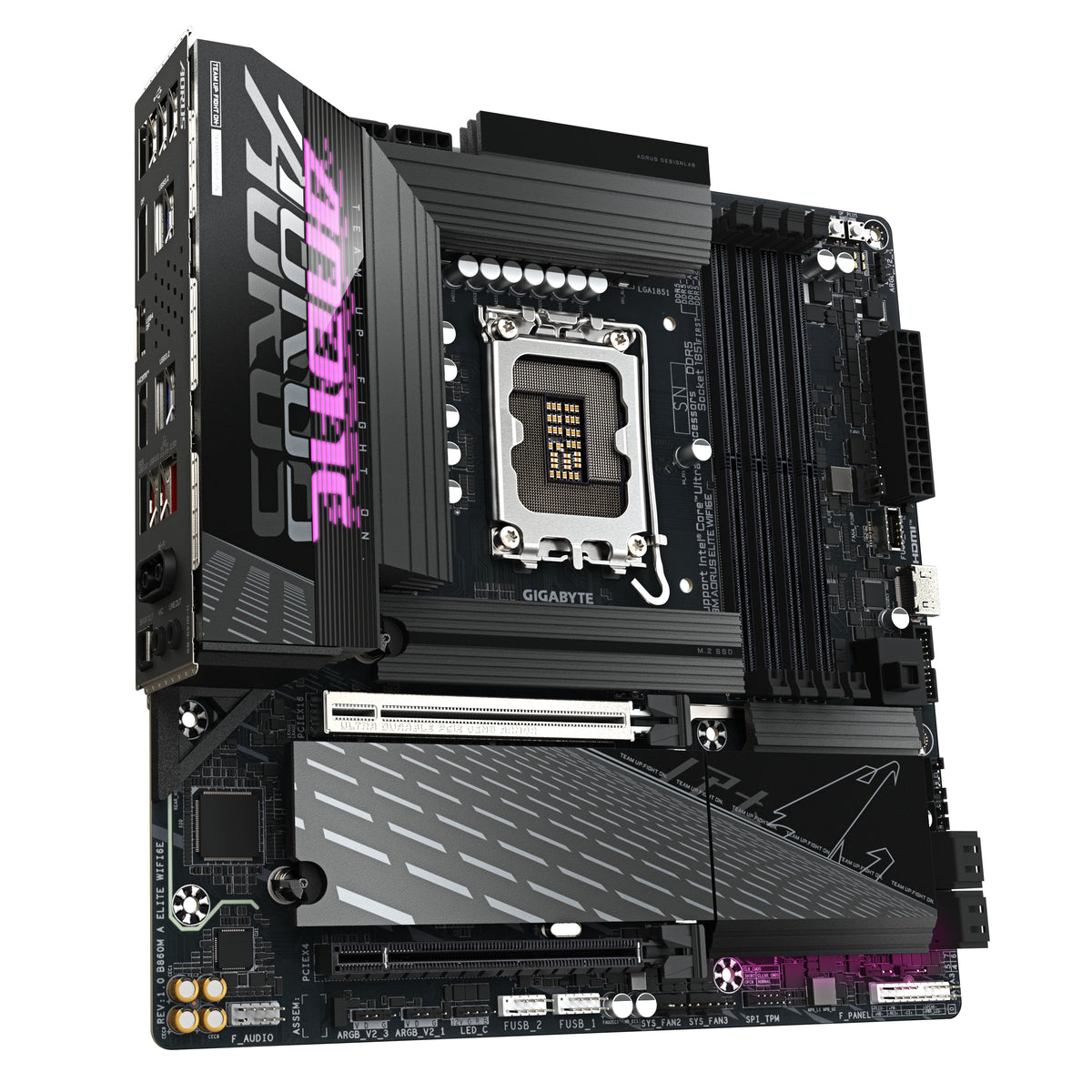 GIGABYTE B860M AORUS ELITE WIFI6E Intel B860 LGA 1851 (Socket V1) micro ATX (4)