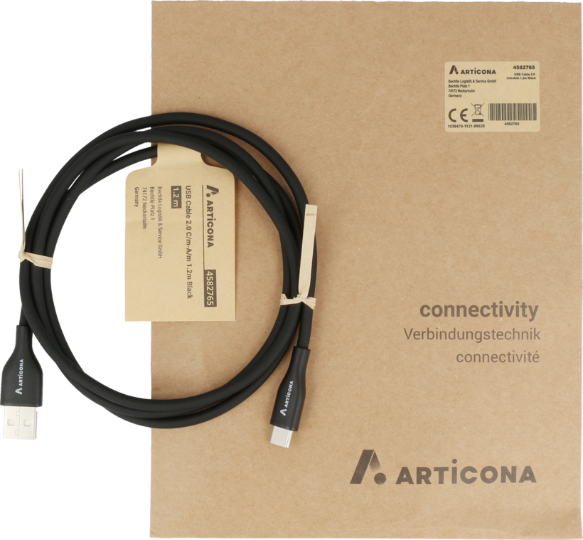 Cable ARTICONA USB tipo C - A 1,2 m (4)