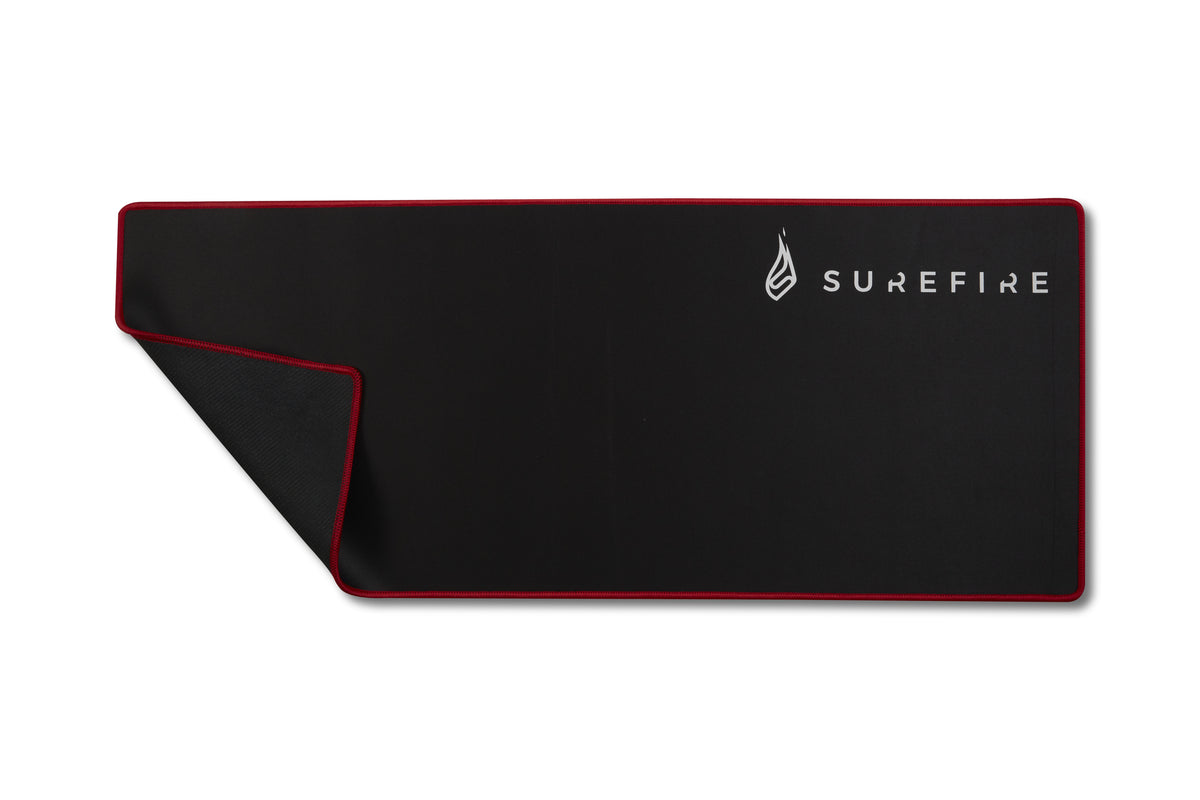 SureFire Silent Flight 680 Alfombrilla de ratón para juegos Negro, Rojo (7)