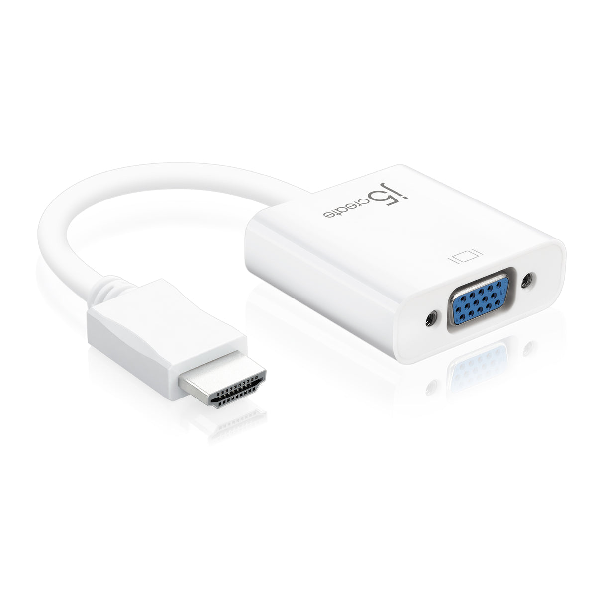 j5create JDA213 0,1 m Blanco (2)