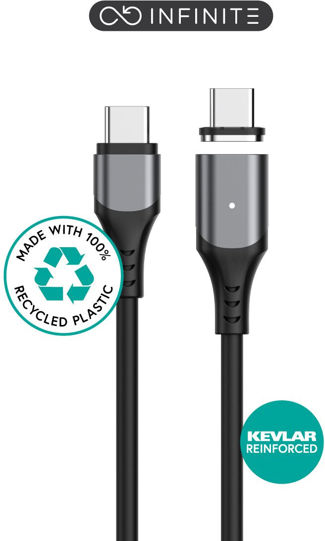 eSTUFF ES604265-BULK cable USB USB 2.0 2 m USB C 100 W Negro (2)
