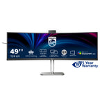 Philips 49B2U6900CH/00 pantalla para PC 124 cm (48.8") 5120 x 1440 Pixeles Dual QHD LCD Negro (2)