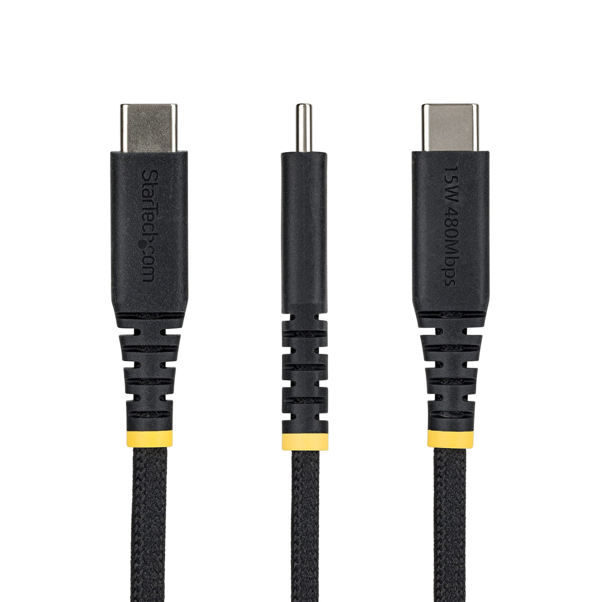 StarTech.com USB2AC1MBR cable USB USB 2.0 USB A USB C 0,48 Gbit/s Negro (2)