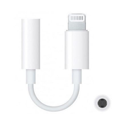 CoreParts MSPP74280 cambiador de género para cable Lightning 3.5mm Audio Blanco (2)