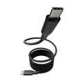 PanzerGlass empower™ by ® Magnetic 240W USB-C to USB-C Cable | USB 2.0 | 1.5M | Space Black cable USB 1,5 m Transparente