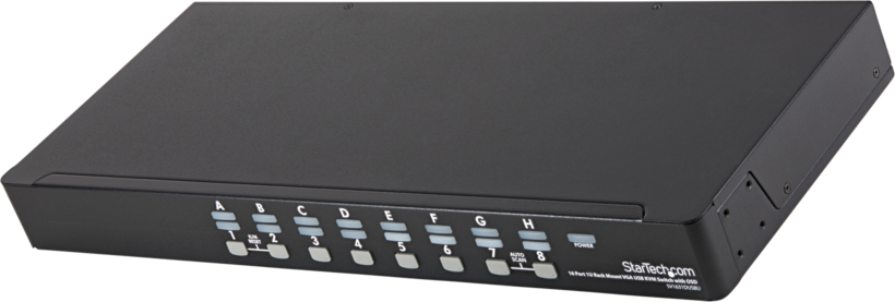 Startech SV1631DUSBUK - Conmutador KVM, 16 x KVM port(s), 1 usuario local (2)