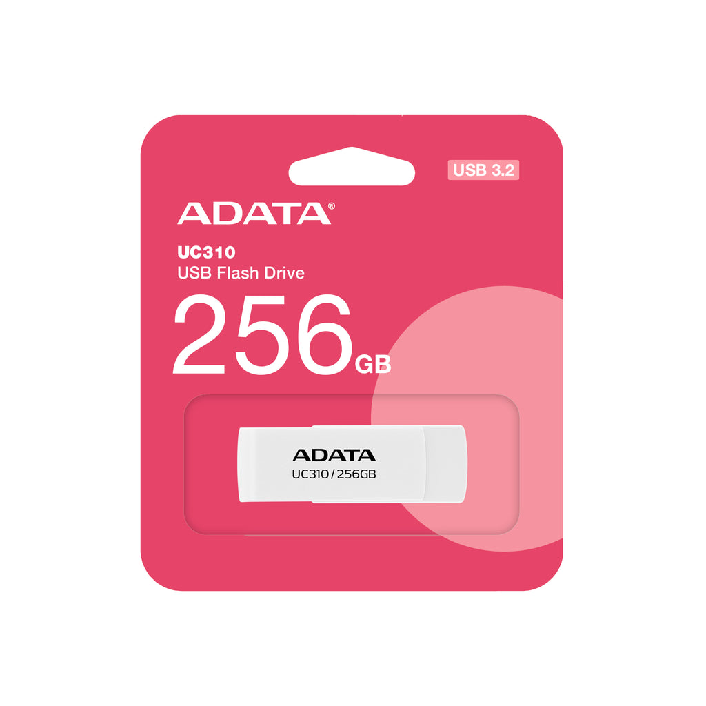 ADATA UC310 unidad flash USB 256 GB USB tipo A 3.2 Gen 1 (3.1 Gen 1) Blanco (4)