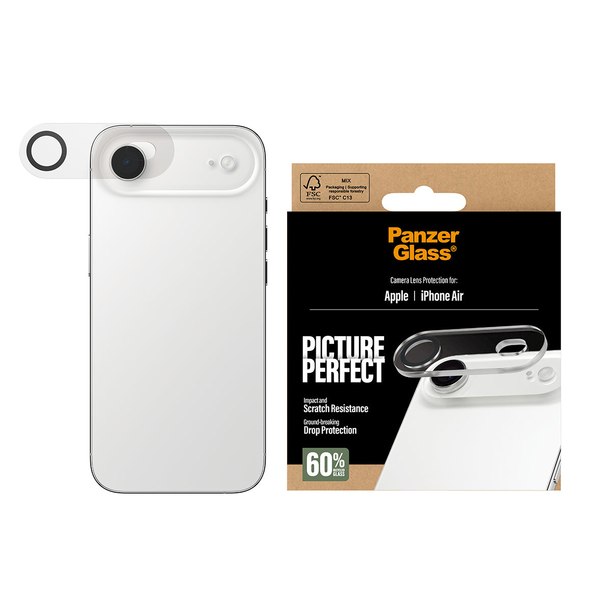 PanzerGlass ® PicturePerfect Camera Lens Protector iPhone Air Protector
