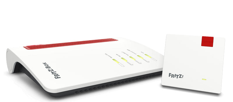 Mesh Set 7530 AX + 1200 AX Doble banda (2,4 GHz / 5 GHz) Wi-Fi 6 (802.11ax) Rojo, Blanco 4 3G Interno