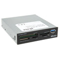 Akasa AK-ICR-27 lector tarjetas USB 3.2 Gen 1 Interno Negro vista 2
