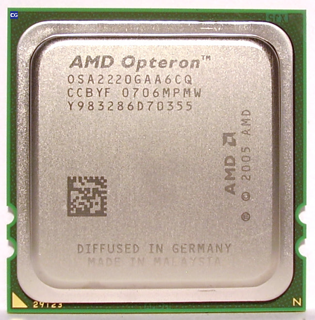 AMD OPTERON 2.8GHZ DC 2MB L2 OSA2220-RFB – Reacondicionado