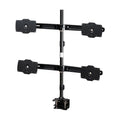 Amer Mounts AMR4C32 soporte/base de monitor 81,3 cm Escritorio Negro