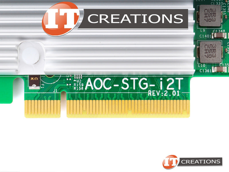 Supermicro X540-T2 10GB 2PORT AOC-STG-I2T-LOW-RFB – Reacondicionado (2)