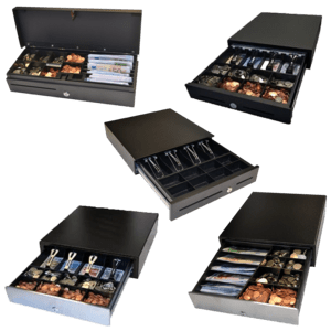 APG Cash Drawer APG ECD410, negro ECD410-BLK-8C5N