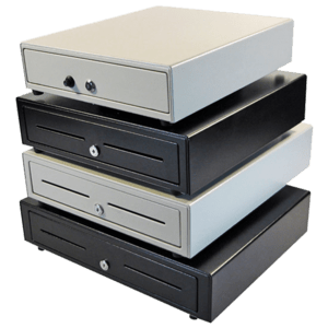 APG Cash Drawer APG Vasario, Ethernet, negro VB470-BL1616-B5-E2