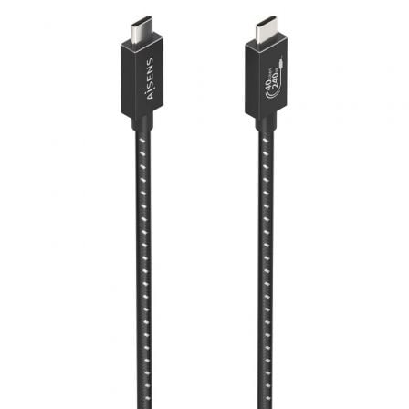 AISENS A156-0867 cable USB USB4 Gen 3x2 1 m USB C 40 Gbit/s