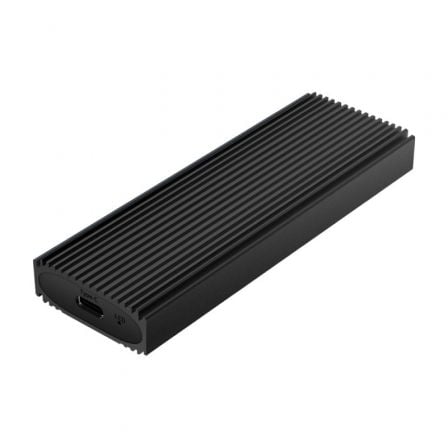 AISENS ASM2-022B caja para disco duro externo Caja externa para unidad de estado sólido (SSD) Negro