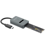 AISENS ASUC-M2D012-GR caja para disco duro externo Caja externa para unidad de estado sólido (SSD)