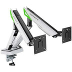 AISENS DT38TSR-345 soporte para monitor 96,5 cm (38") Escritorio Negro, Blanco